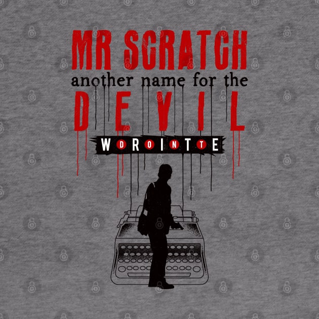 Scratch Devil And Writer by Lagelantee